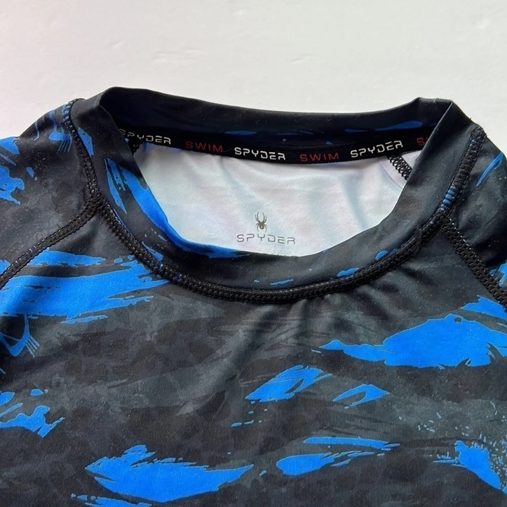 Spyder swim rash guard surf sand sun beach shirt size S/P NWT